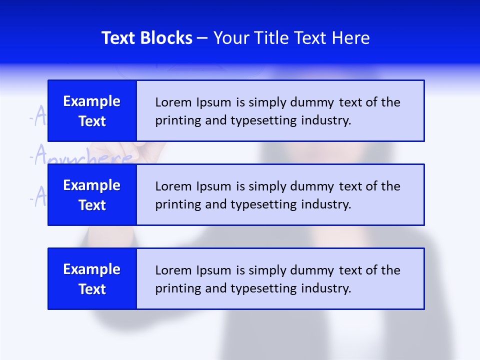 Hand Reality Advanced PowerPoint Template