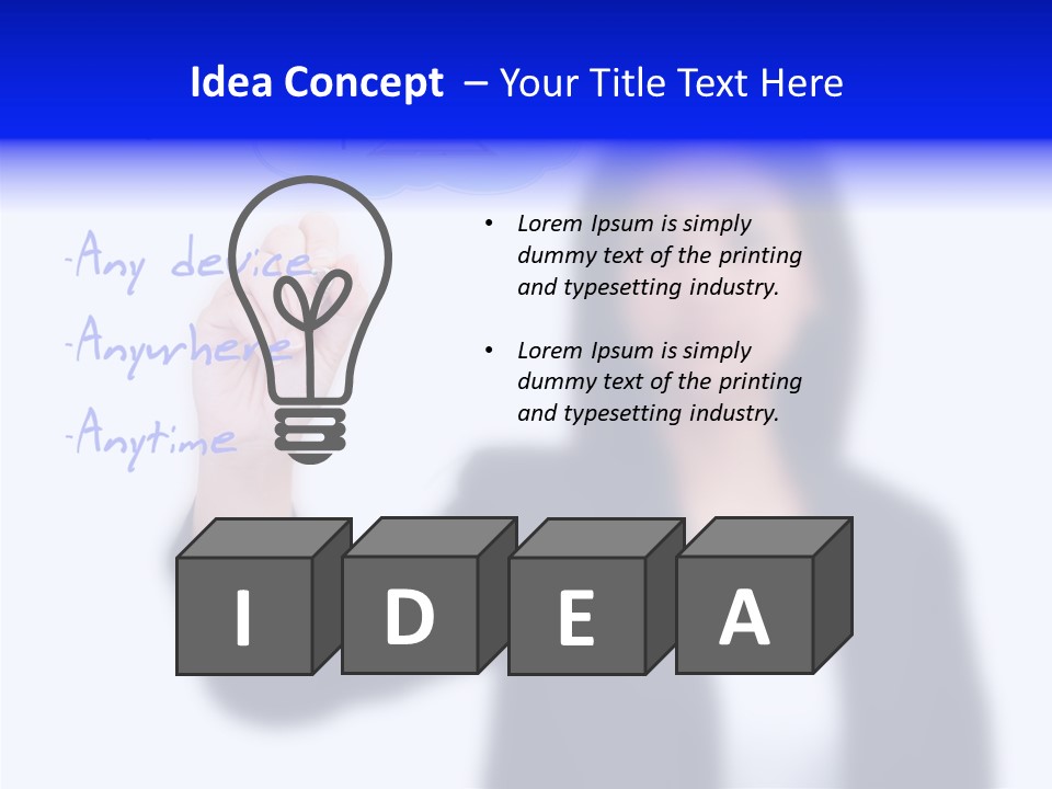Hand Reality Advanced PowerPoint Template
