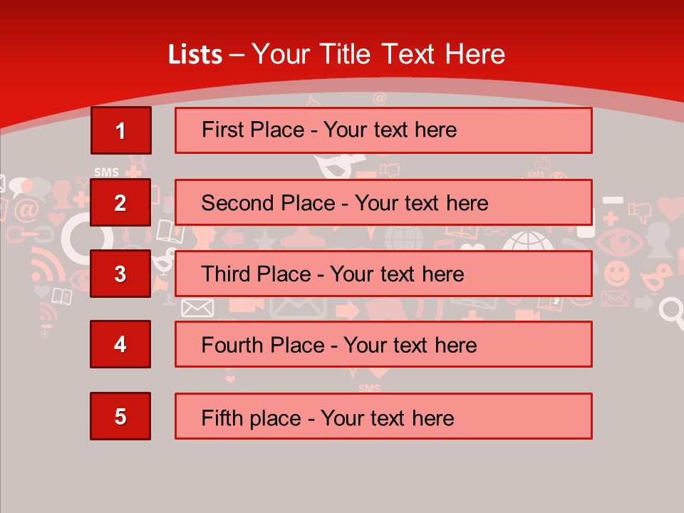 Social Halloween Individuality PowerPoint Template