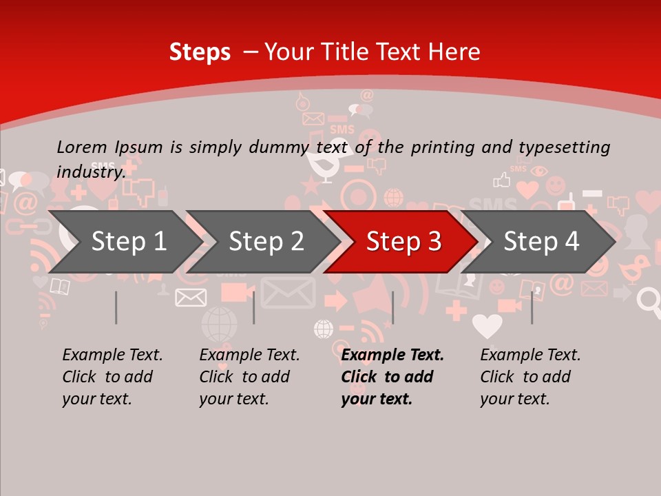 Social Halloween Individuality PowerPoint Template