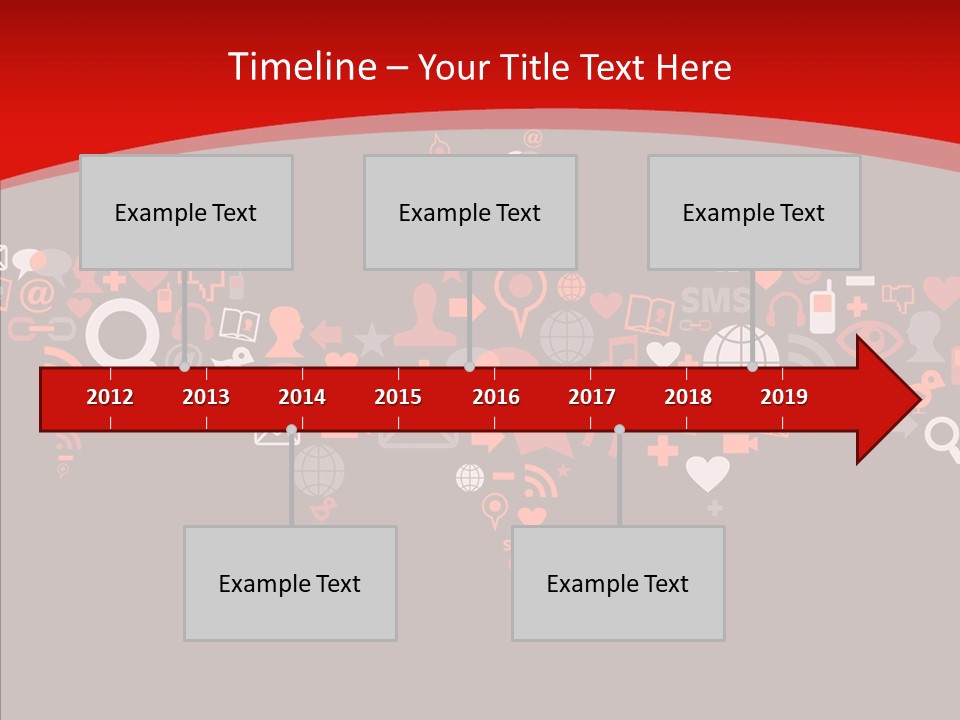 Social Halloween Individuality PowerPoint Template