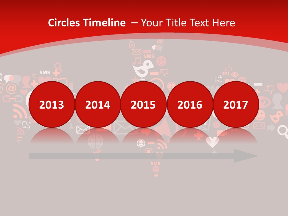 Social Halloween Individuality PowerPoint Template