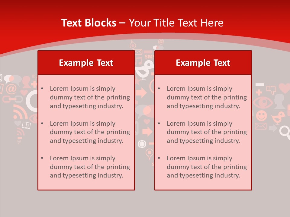 Social Halloween Individuality PowerPoint Template