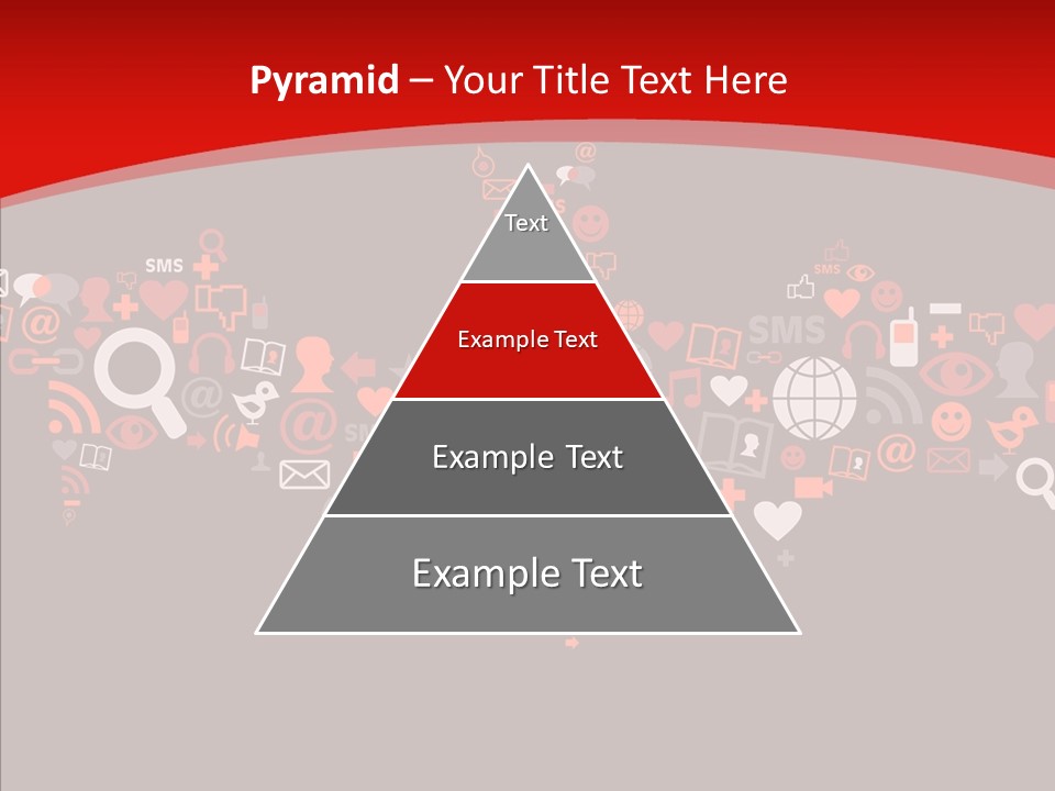 Social Halloween Individuality PowerPoint Template