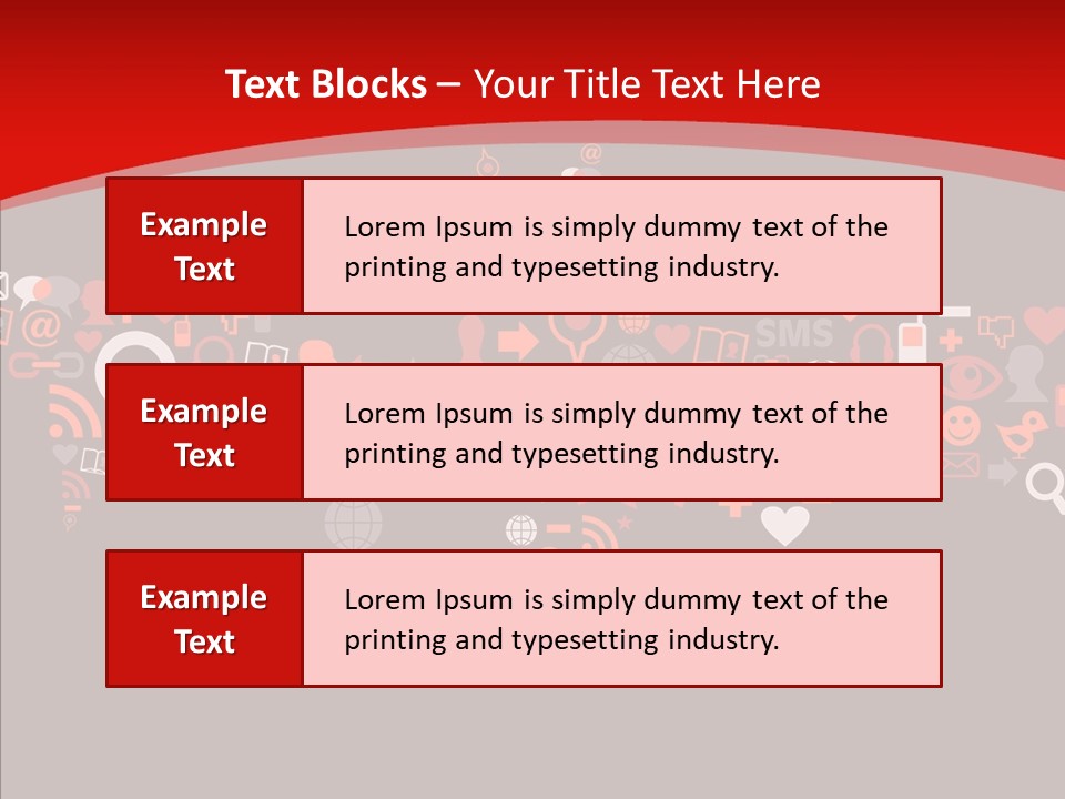 Social Halloween Individuality PowerPoint Template