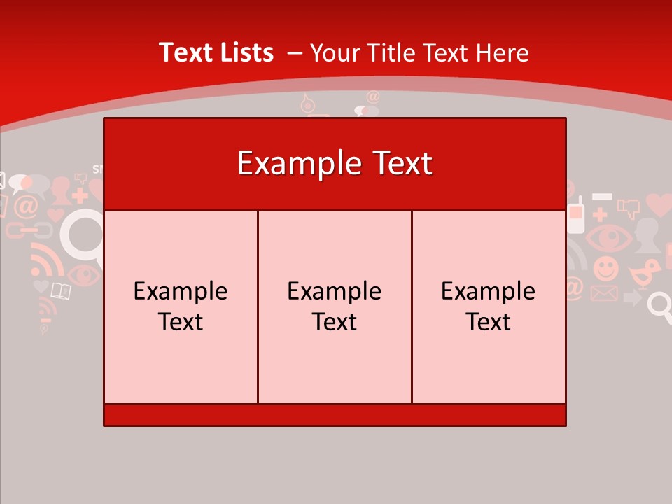 Social Halloween Individuality PowerPoint Template