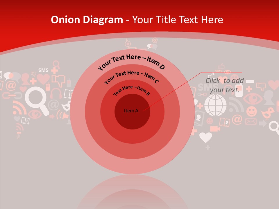 Social Halloween Individuality PowerPoint Template