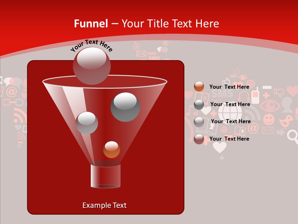 Social Halloween Individuality PowerPoint Template