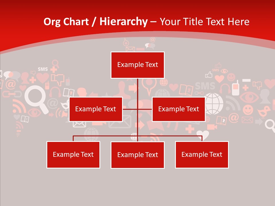 Social Halloween Individuality PowerPoint Template