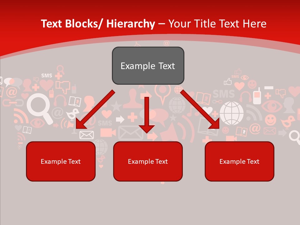 Social Halloween Individuality PowerPoint Template