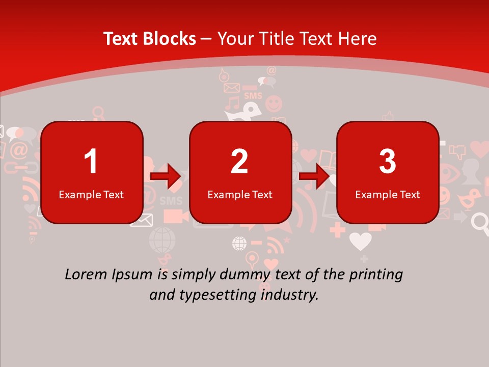 Social Halloween Individuality PowerPoint Template