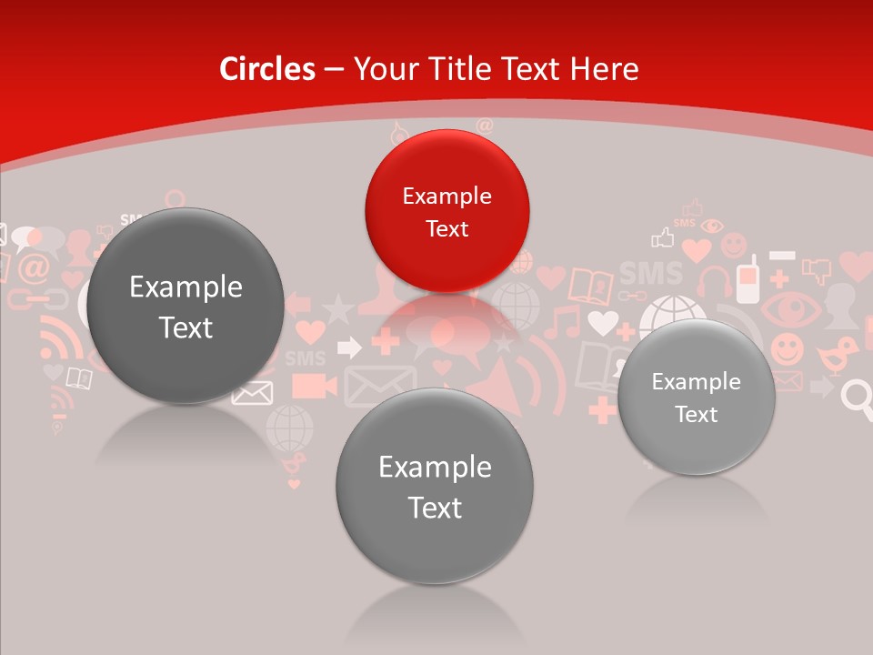 Social Halloween Individuality PowerPoint Template