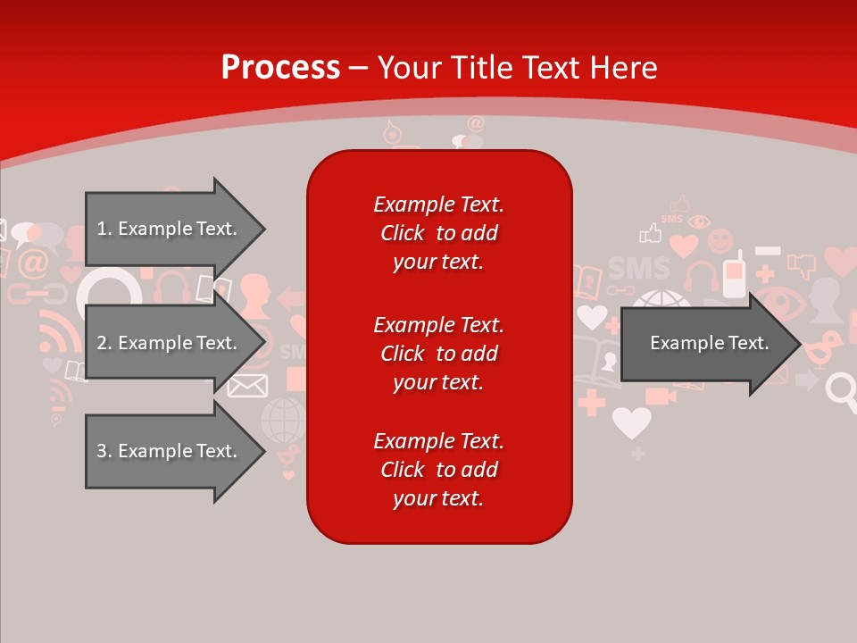 Social Halloween Individuality PowerPoint Template