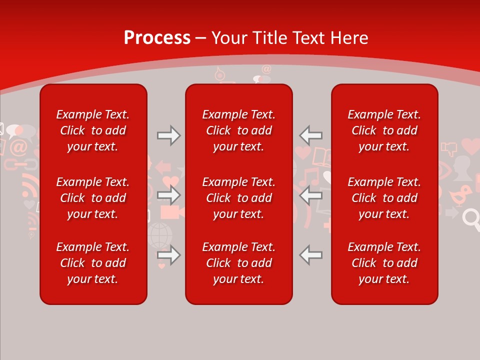 Social Halloween Individuality PowerPoint Template