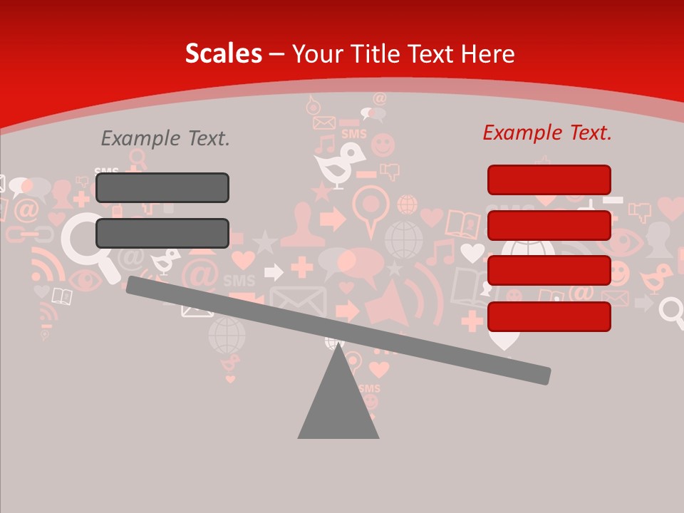 Social Halloween Individuality PowerPoint Template