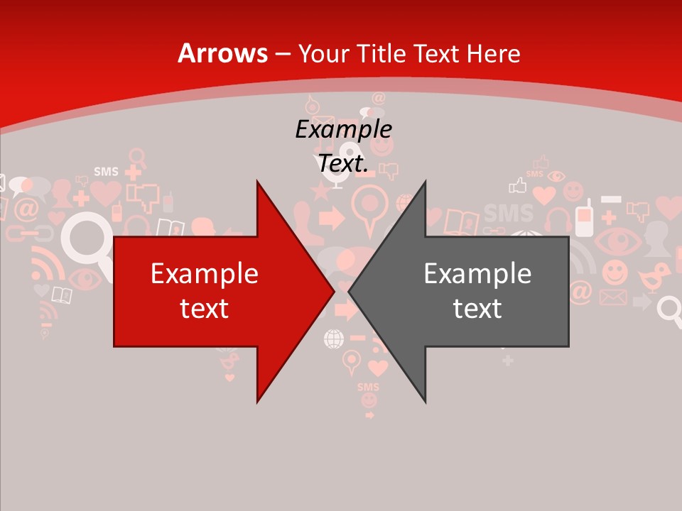 Social Halloween Individuality PowerPoint Template