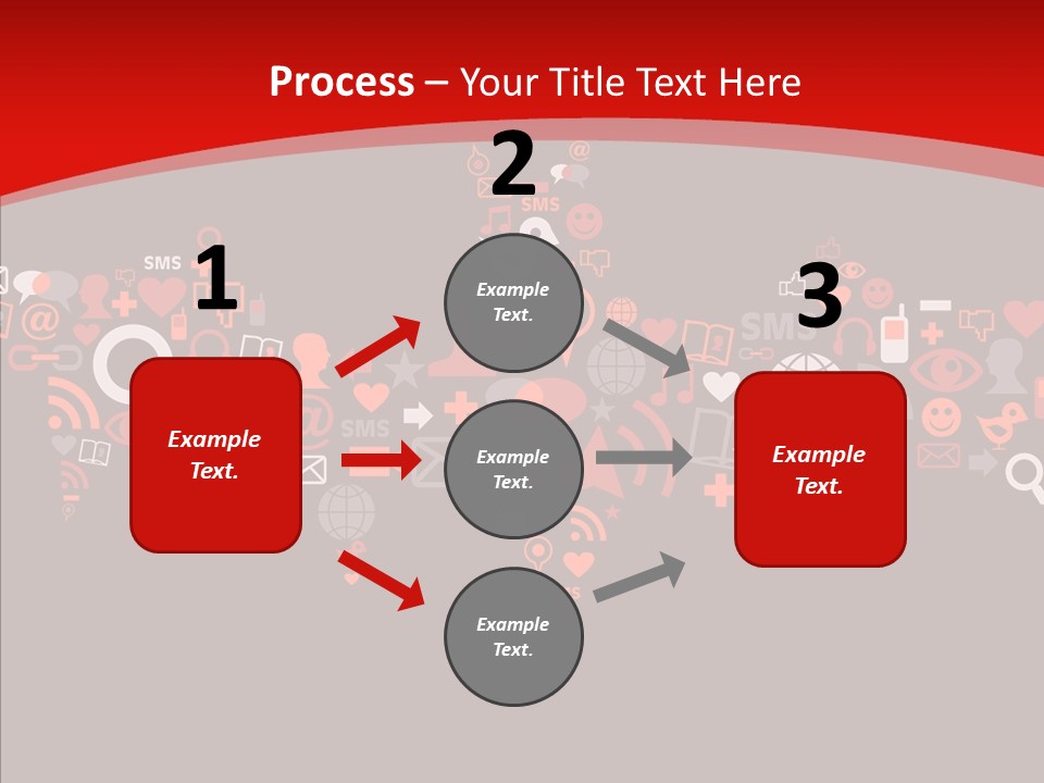 Social Halloween Individuality PowerPoint Template
