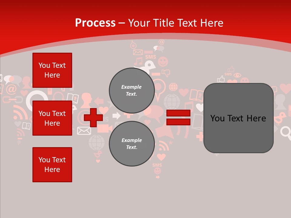 Social Halloween Individuality PowerPoint Template