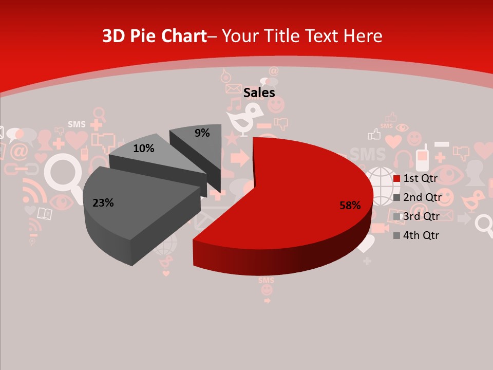 Social Halloween Individuality PowerPoint Template