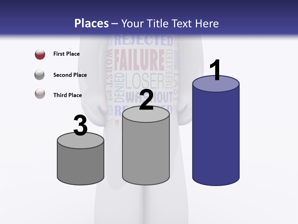 Alone Rejection Unacceptable PowerPoint Template