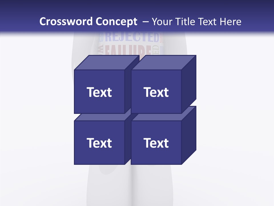 Alone Rejection Unacceptable PowerPoint Template