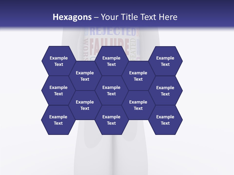 Alone Rejection Unacceptable PowerPoint Template