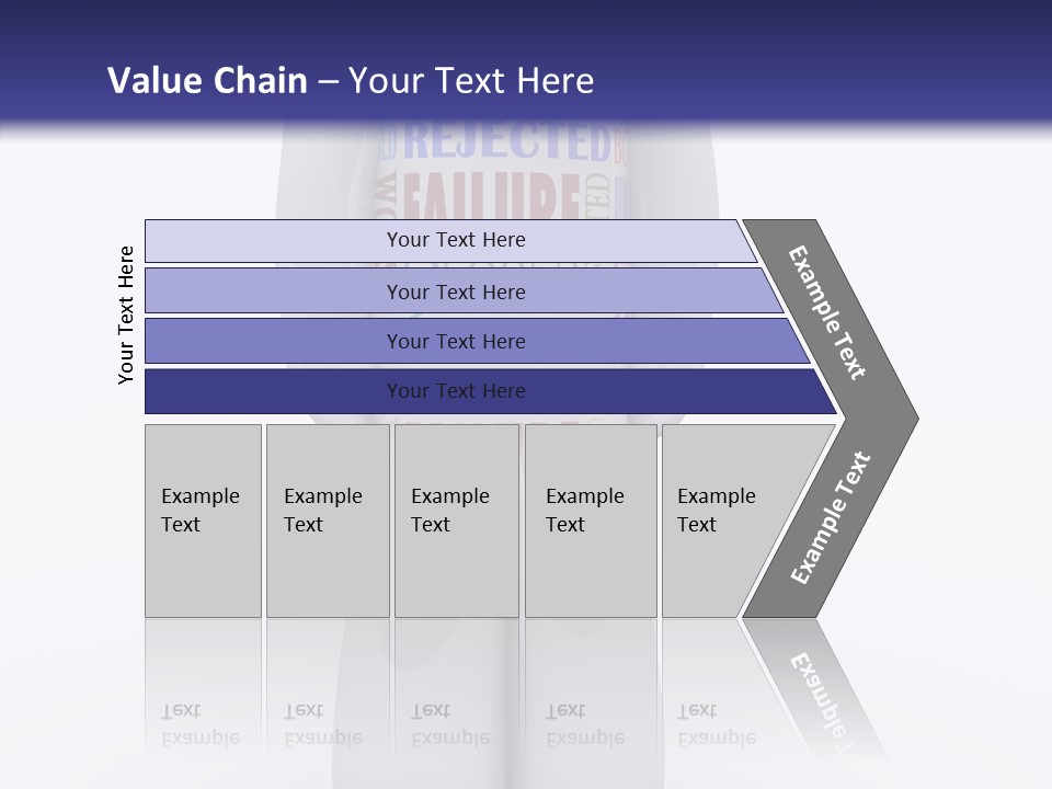 Alone Rejection Unacceptable PowerPoint Template