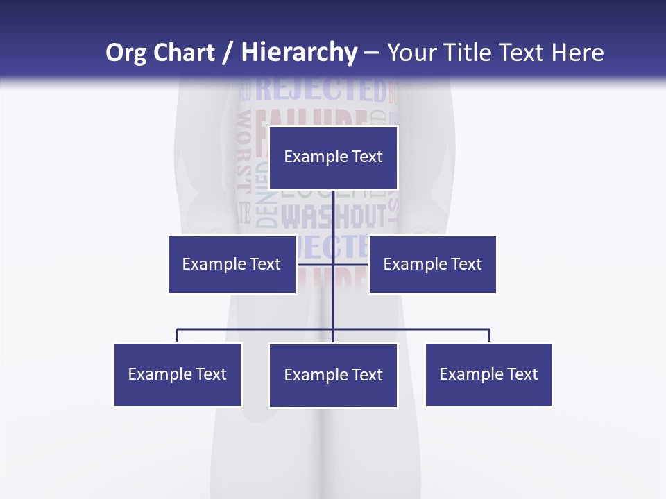 Alone Rejection Unacceptable PowerPoint Template