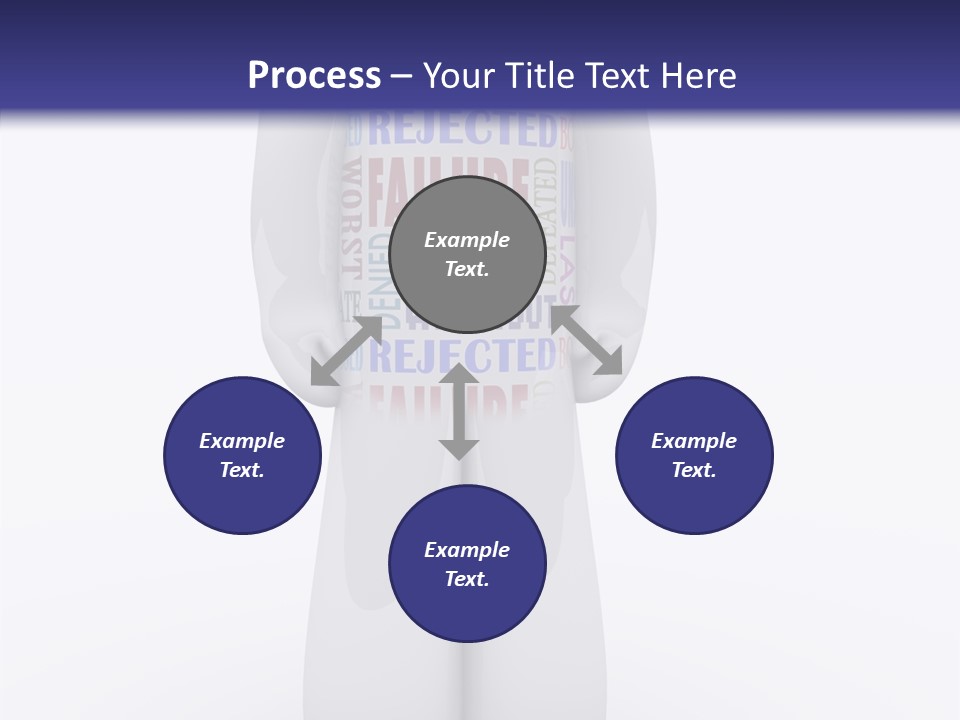 Alone Rejection Unacceptable PowerPoint Template