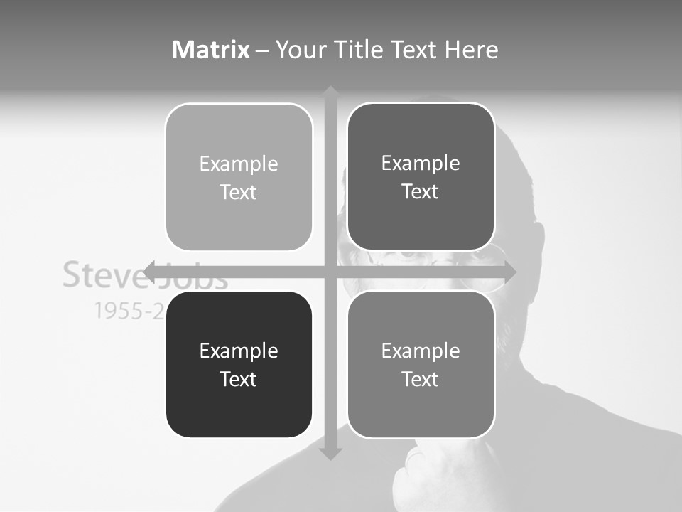 Jobs Mac Died PowerPoint Template