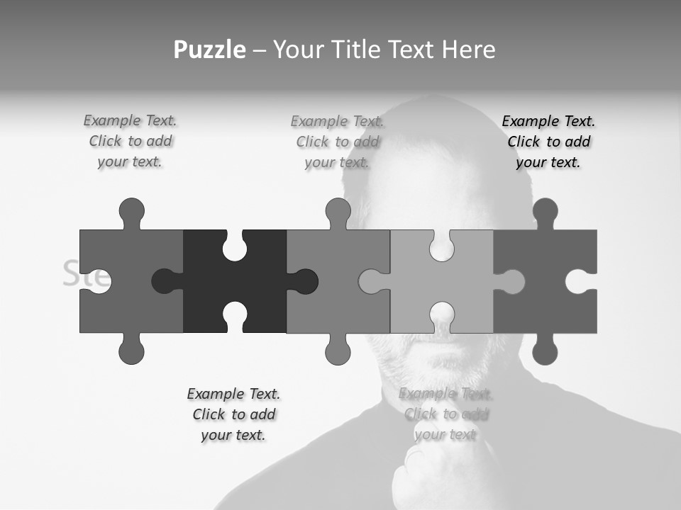 Jobs Mac Died PowerPoint Template