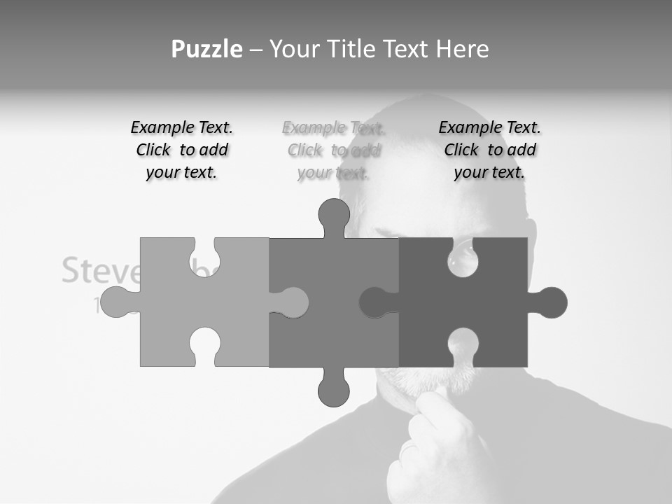 Jobs Mac Died PowerPoint Template