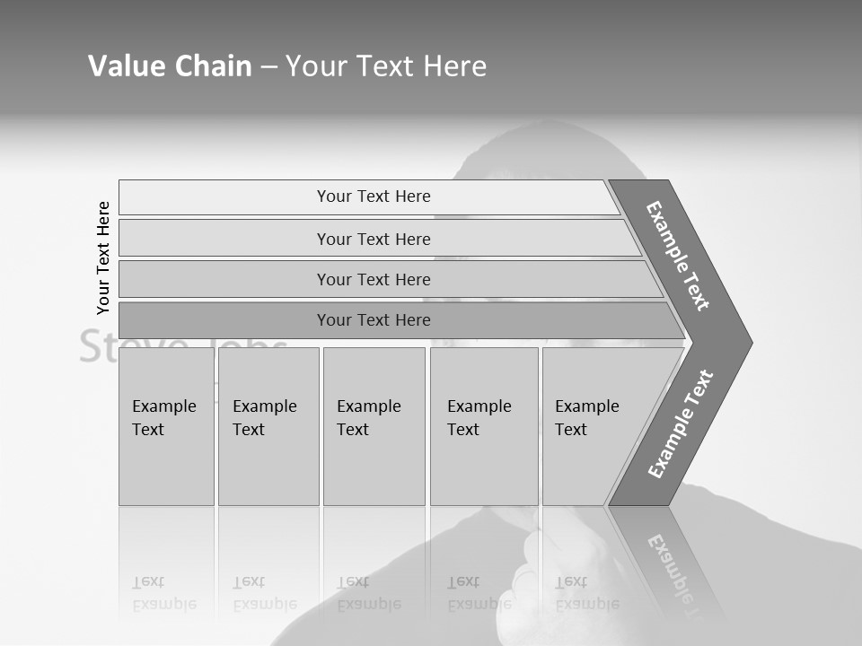 Jobs Mac Died PowerPoint Template