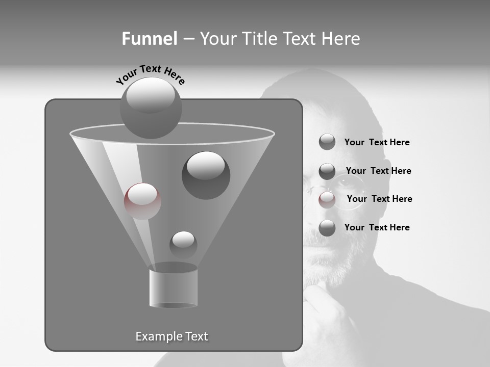 Jobs Mac Died PowerPoint Template