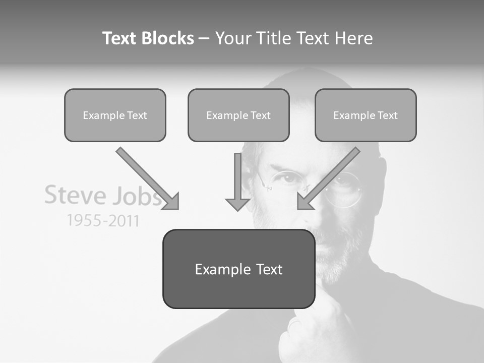 Jobs Mac Died PowerPoint Template