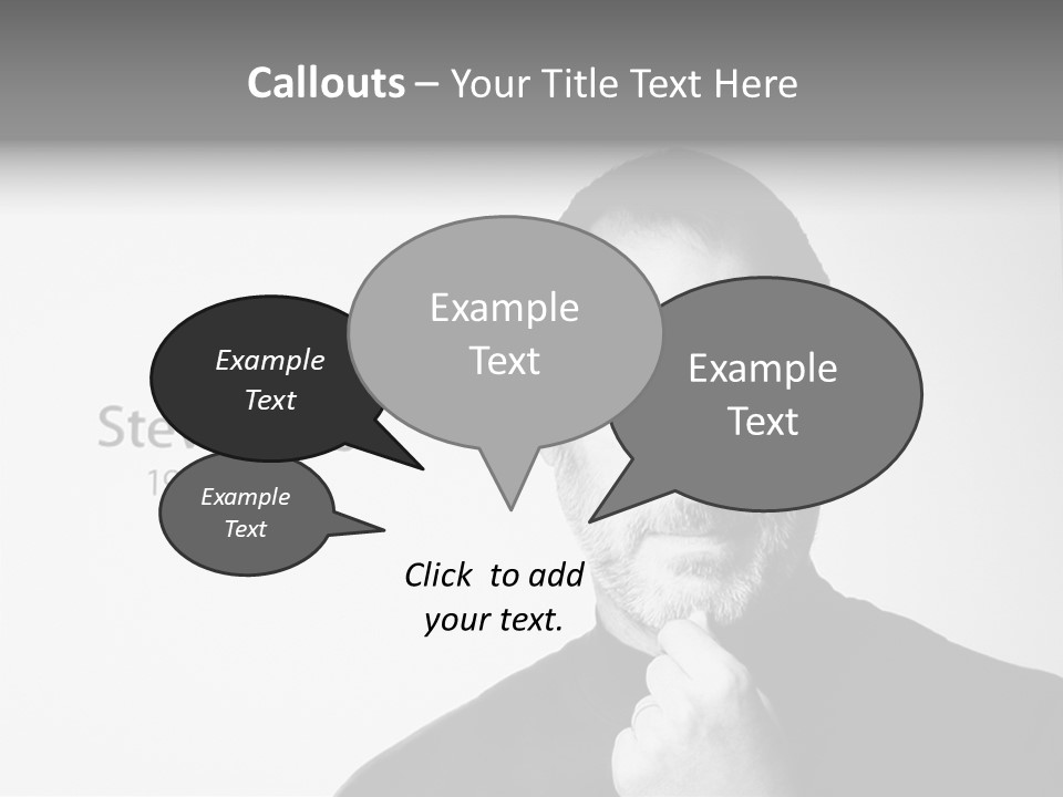 Jobs Mac Died PowerPoint Template