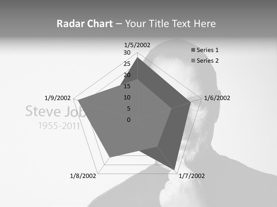 Jobs Mac Died PowerPoint Template