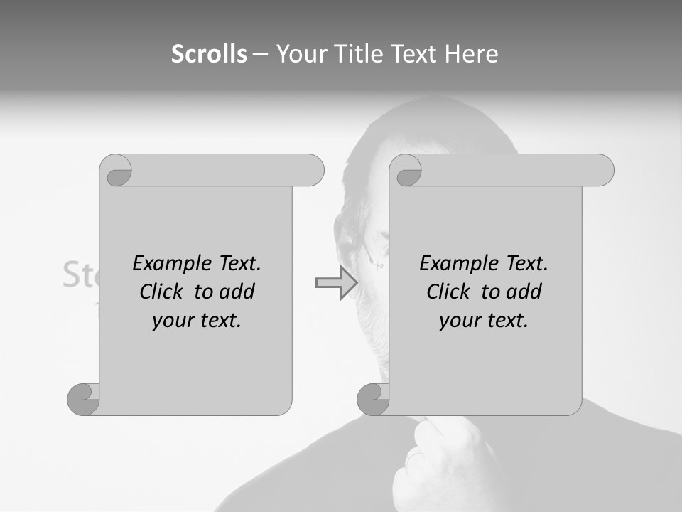 Jobs Mac Died PowerPoint Template