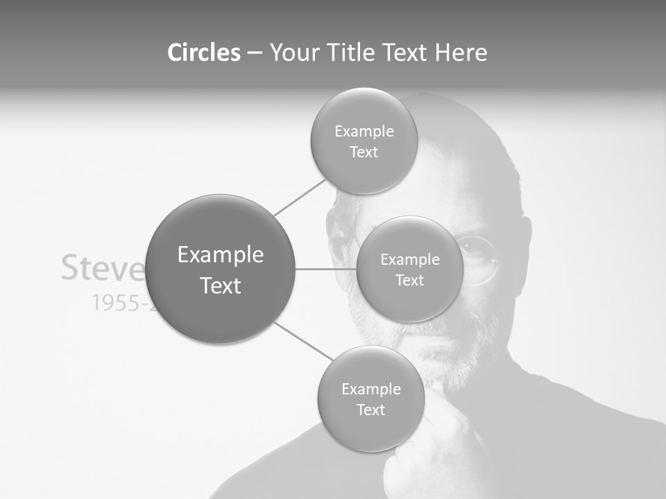 Jobs Mac Died PowerPoint Template