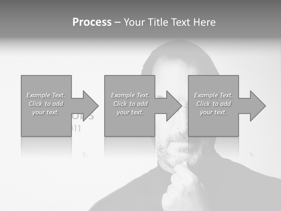 Jobs Mac Died PowerPoint Template