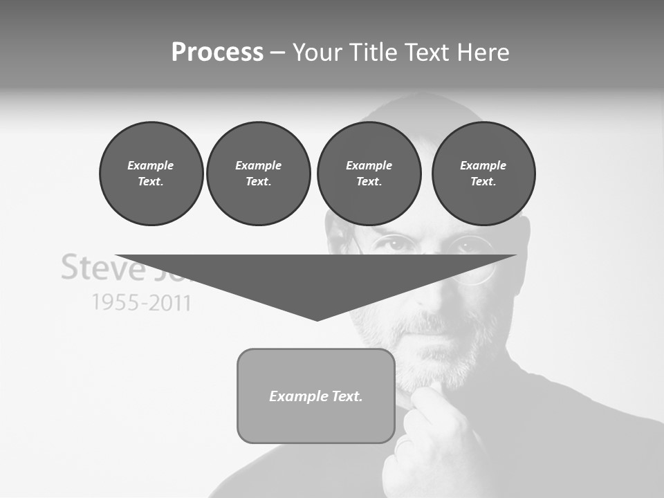 Jobs Mac Died PowerPoint Template
