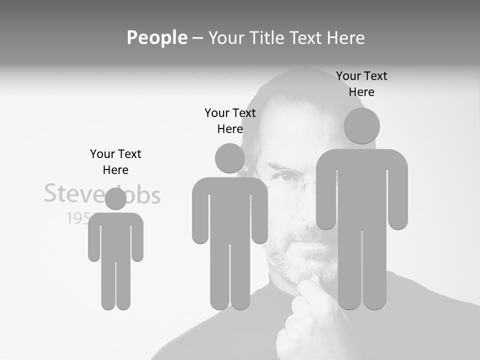 Jobs Mac Died PowerPoint Template