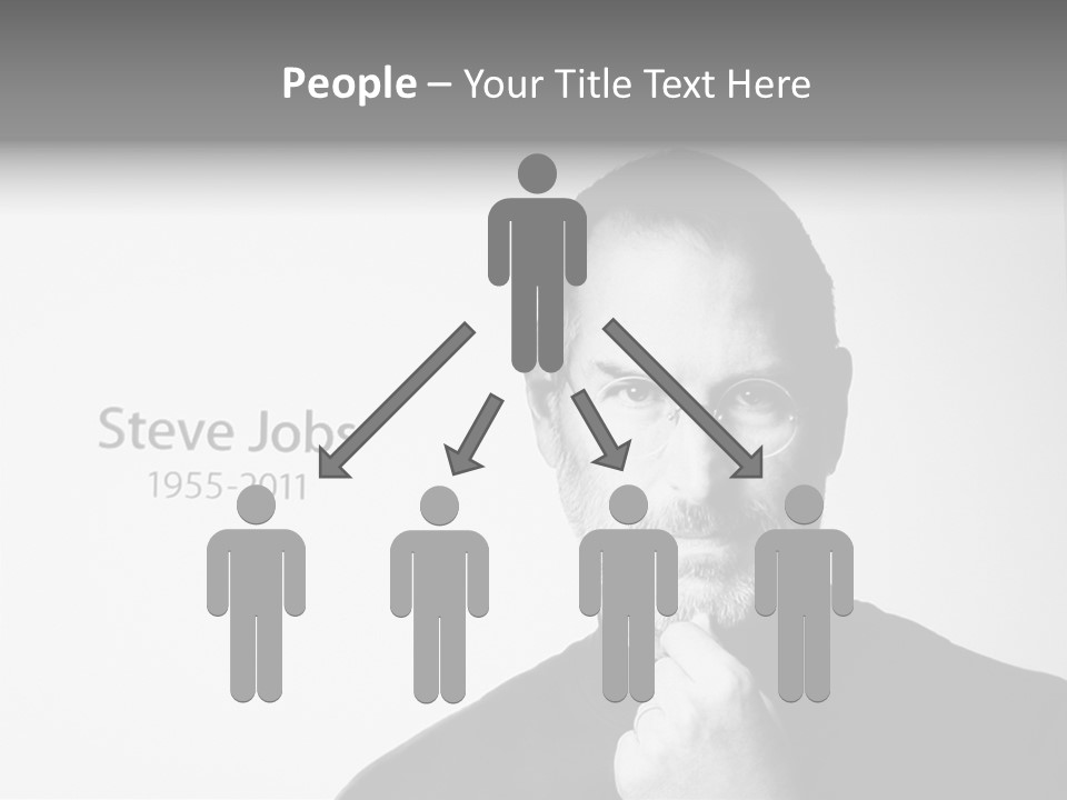 Jobs Mac Died PowerPoint Template