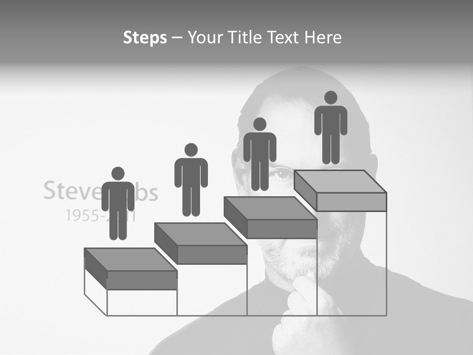 Jobs Mac Died PowerPoint Template