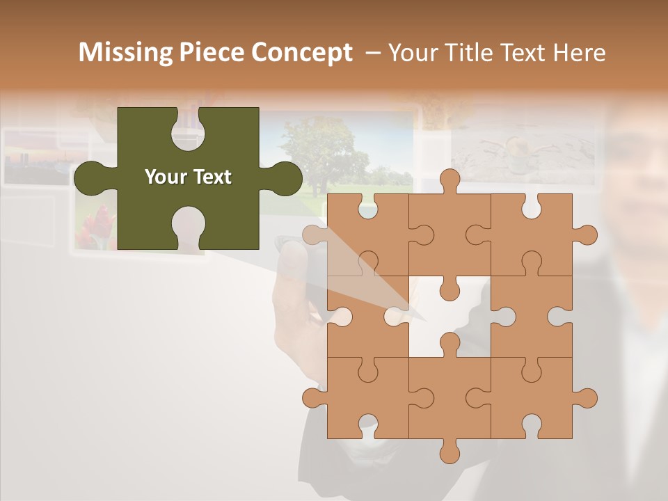 Female Lips Lady PowerPoint Template