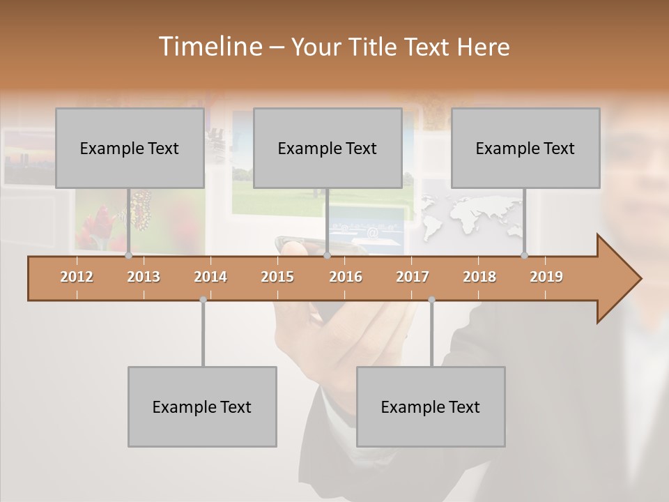Female Lips Lady PowerPoint Template
