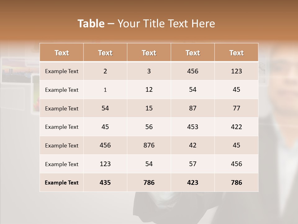 Female Lips Lady PowerPoint Template