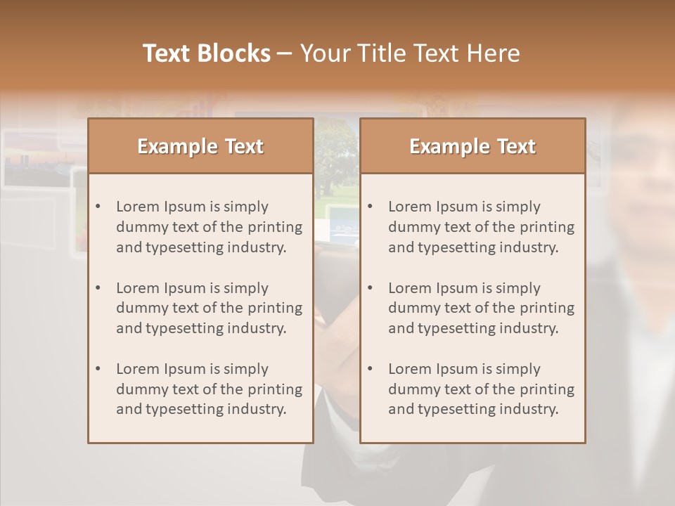 Female Lips Lady PowerPoint Template