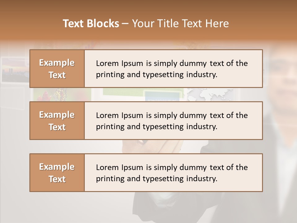 Female Lips Lady PowerPoint Template