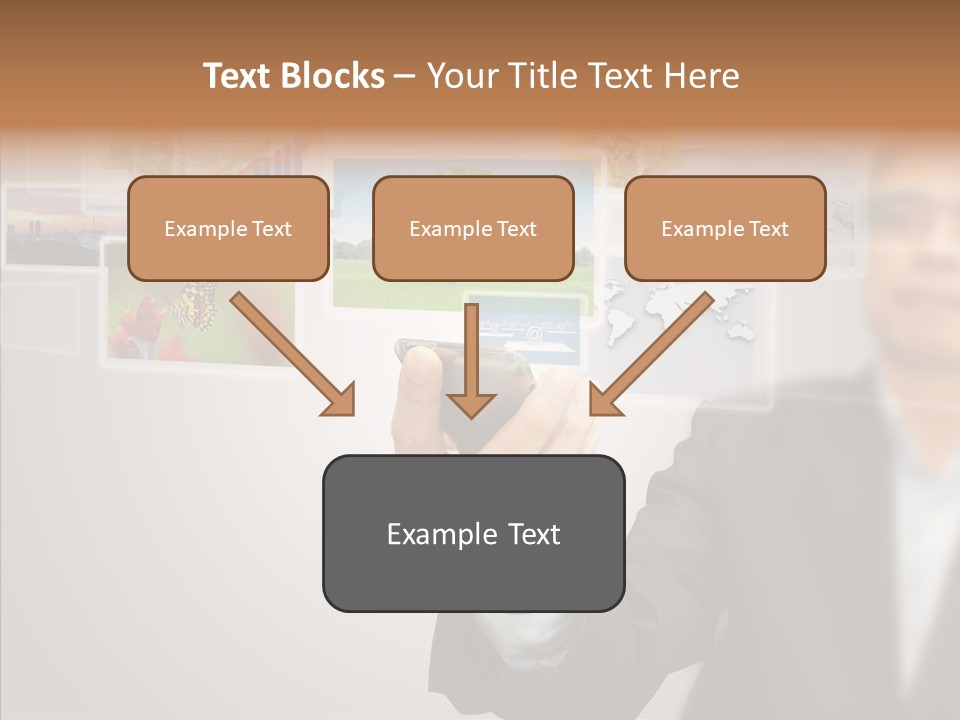 Female Lips Lady PowerPoint Template